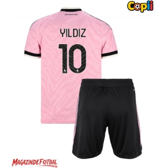 Juventus Kenan Yildiz #10 Echipament de Fotbal Replică 2026-27 Copii Deplasare (+ Șorturi)